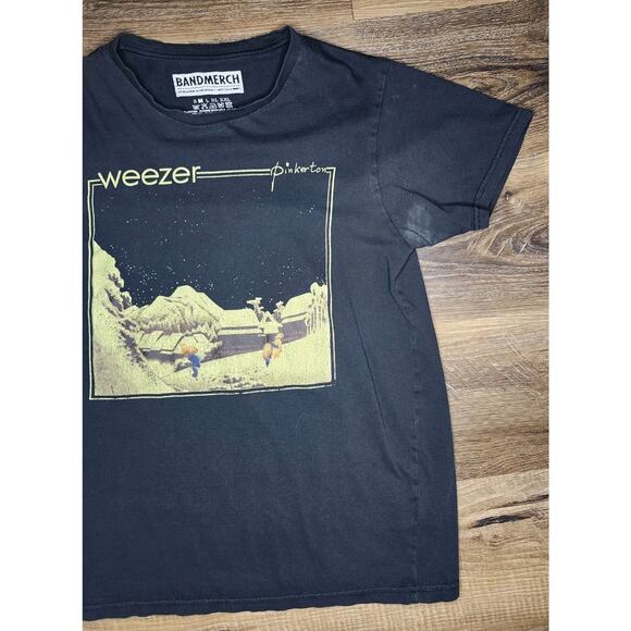 Weezer Pinkerton Band Merch T-Shirt Black Size Large Official Licensed - Picture 2 of 9